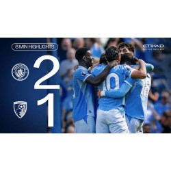 Manchester City 2-1 AFC Bournemouth